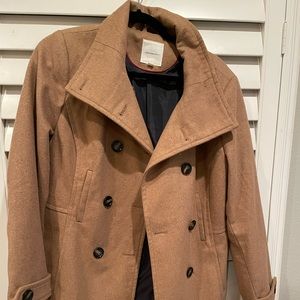 Tan Pea Coat